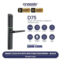 ONASSIS SMART LOCK D75 WITH WIFI FUNCTION Sliding-White