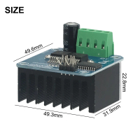 Mô-đun điều khiển động cơ cho ô tô thông minh công suất cao BTS7960, bộ điều chỉnh dòng điện 43 A