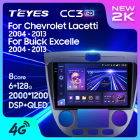 TEYES CC3L CC3 2K For Chevrolet Lacetti J200 2004 - 2013 For Buick Excelle Hrv 2004 - 2013 Car Radio Multimedia Video Player Navigation stereo GPS Android 10 No 2din 2 din dvd