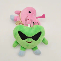 Kpop Stray Kids PIPI Heart Plush Toy Keychain Keyring Bag Accessories Hyunjin Felix Han Bangchan Gift for Fans Christmas NewYear
