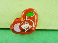 【震撼精品百貨】Hello Kitty 凱蒂貓 造型夾-愛心紅色 震撼日式精品百貨