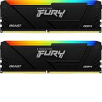 Kingston 金士頓 FURY Beast RGB DDR4 3600 64GB PC 記憶體 (KF436C18BB2AK2/64) *超頻