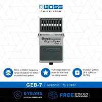BOSS GEB-7 Bass Equalizer Pedal Efek Stompbox