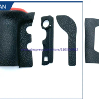 4PCS NEW for Nikon D850 Grip + Left Side+ Thumb Rubber Cover Rubber Skin Housing Replacement Part