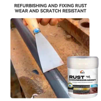 Rust Reformer Water-Based Rust Converter 500ml Professional Rust Encapsulator Paint For Ship Football Goal Tin Roof Tractor
