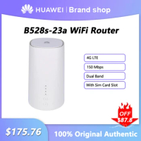 Unlocked Huawei B528s-23a WiFi Router 4G LTE CPE Wireless Network Amplifier Dual Band Extender Signal Booster With Sim Card Slot