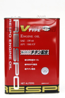 【序號MOM100 現折100】RESPO V TYPE 5W40 日本原裝 合成機油 4L【APP下單9%點數回饋】