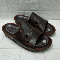 SANDAL SLOP KULIT PRIA INDIAN 438 ORIGINAL SENDAL SELOP INDIAN CASUAL