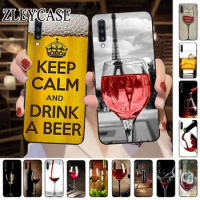 keep calm and drink a bear wine Phone Case For Samsung Galaxy A12 A13 A14 A20S A22 A23 A32 A50 A51 A52 A53 A70 A71 A73 5G COVER