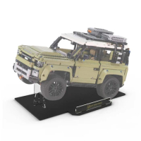 Display Stand for Lego Defender 42110, 5MM Acrylic Stand for Lego 42110 (No Model Set Included)