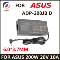 20V 10A 200W 6.0*3.7MM ADP-200JB D Laptop Adapter Charger For Asus TUF A17 FA706QM FA506QR ROG Zephyrus G15 GA503Q GA503