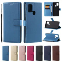 A21S Case For Samsung Galaxy A21S Case Wallet Leather Flip Case For Samsung A21S Case A 21s A217F Soft Silicone Cover Fundas