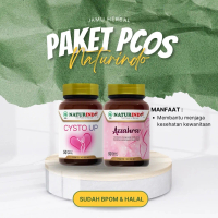 Naturindo Paket PCOS Herbal AZZAHRA & CYSTO UP