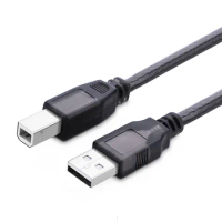 USB printer cable for HP Epson Gprinter USB Printer data wire wireless barcode scanner charger line