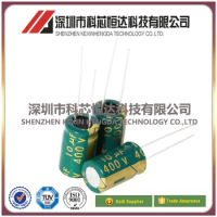 10PCS 400V 10UF 400V 15UF volume 10*17 high frequency low resistance direct plug electrolytic capacitor