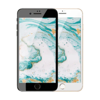 iPhone 7 8 Plus 保護貼手機透明9D滿版9H玻璃鋼化膜(iPhone8PLUS保護貼 iPhone7PLUS保護貼)
