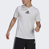Adidas M 3S BACK TEE GM2135 男 短袖上衣 T恤 亞洲版 運動 休閒 訓練 吸濕 排汗 白