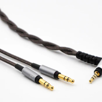 2.5mm BALANCED Upgrade OCC Audio Cable For Pioneer SE-MONITOR 5 SEM5 ONKYO SN-1 HEADPHONES