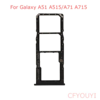 10pcs/lot New SIM Card Tray Slot For Samsung Galaxy A51 A515/A71 A715