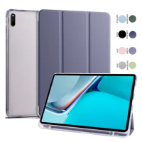 For Huawei MatePad 11 Case 2021 with Pencil Holder Smart Shell Stand for Huawei Matepad 10 4 Honor Pad V6 T10 T10s Cover Funda