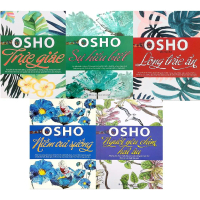 Sách - Combo 5 Cuốn Osho: Trực giác+Sự hiểu biết+Lòng trắc ẩn+Niềm vui sướng+Người yêu chim hải âu (