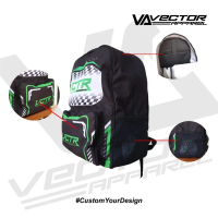 Tas Ransel Racing Free Custom Design Backpack Racing Gaming Full Printing Kekinian Berkualitas