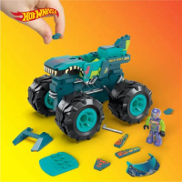 Hot Wheels Mega Wrex Monster Truck Building Set 187 pcs MEGA Construx