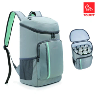Thermal Backpack TOURIT Picnic Cooler Bag Large Capacity Meal Thermal Bag With Bottle Opener Leakproof Insulated Cooler Bags