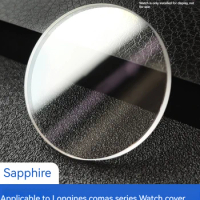 Blue Sapphire Watch Glass Round Crystal Curved Len for Watch Repair Parts for Longines L3.641.4/L3.644