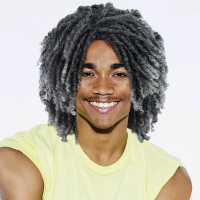 PHOCAS Short Hair Toppers for Women Blonde Hair Topper with Thining Hair Fluffy Pixie Cut Hair Piece