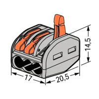 【WAGO 旺科】222-413 德國接線端子
