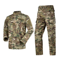 Multicam Tactical Uniform BDU Camouflage Battlefield Clothes Airsoft Sniper Combat Suit Paintball Training Hunting Clothing
