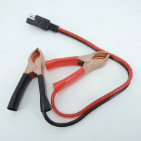 14AWG 36CM 2Pin SAE Quick Disconnect Connector Plug to Battery Alligator crocodile Clips Cable Clamp
