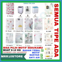 Cover Mesin Cuci 2 Tabung Front Loading 1 Tabung Bukaan Atas Tahan air