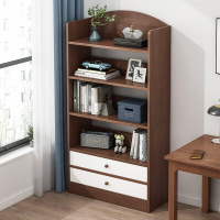書架 書櫃 書桌 書架落地小型臥室矮櫃客廳靠墻儲物櫃子簡易書櫃置物架多層收納架
