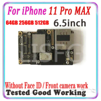 Motherboard With Face ID For iPhone 11 / 11 Pro / 11 Pro Max 256gb 128gb Unlocked 64gb For iPhone Logic Board Clean icloud