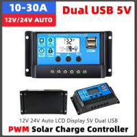 SEP Solar Controller PWM Charger 10A-60A12V/24V Solar Panel Charging and Discharging Anti-Overcharge