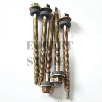 Skrup Roofing 12 Ã— 50 Isi 100Pcs Atau Self Drilling Screw 5Cm-Kuning