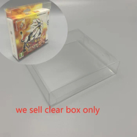 Clear box cover For 3DS limited edition plastic Game display storage box Protector Case