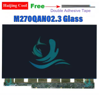 Original new 27 inch 4K 144hz LCD Glass model M270QAN02.3 Glass For M270QAN02.3 Screen ASUS XG27UQ