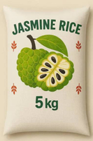 Beras Jasmine Wangi Vietnam Apel Merah 5 kg