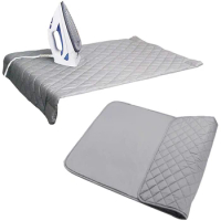 Table Top Ironing Mat Laundry Pad Portable Travel Clothes Protector Board Press Heat Blanket Iron Alternative Cover