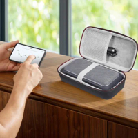 Portable Case Bag EVA Hard Carrying Case Anti-scratch Splashproof Hardshell Case with Mesh Pocket for Anker SoundCore Motion 300