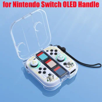 Waterproof Gamepad Controller Transparent Box Dustproof Transparent Protective Shell for Nintendo Switch OLED Handle