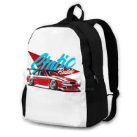 Silvia S14 Static School Bag Big Capacity Backpack Laptop 15 Inch Silvia S14 S13 S15 Jdm Wheels Outcast Low Ride Stance