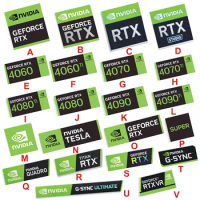 Original RTX4090 4080 4070super 4060 Desktop Sticker Laptop Graphics Card Label