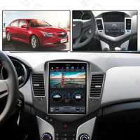 Aotsr Tesla 9.7“ Android 8.1 Vertical screen Car DVD Multimedia player GPS Navigation For Chevrolet Cruze 2008-2012 carplay