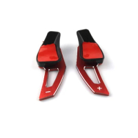 Steering Wheel Shift Paddle For-Golf 6 Mk5 Mk6 Jetta R20 R36 Cc Scirocco Shifter Extension(Red)