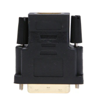 HDMI-compatible Female to DVI 24+1Pin Male Converter Adapter Cable Connecto