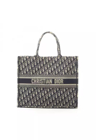 Christian Dior Pre-Loved Christian Dior BOOK TOTE book tote Large oblique Handbag tote bag canvas Na